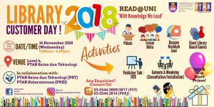 Read@Uni: LCD 2018 di PTAR PKEJ dan PST