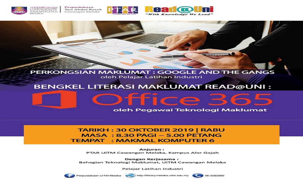 Read @Uni : Microsoft 365 dan Perkongsian Maklumat : Google & the Gang