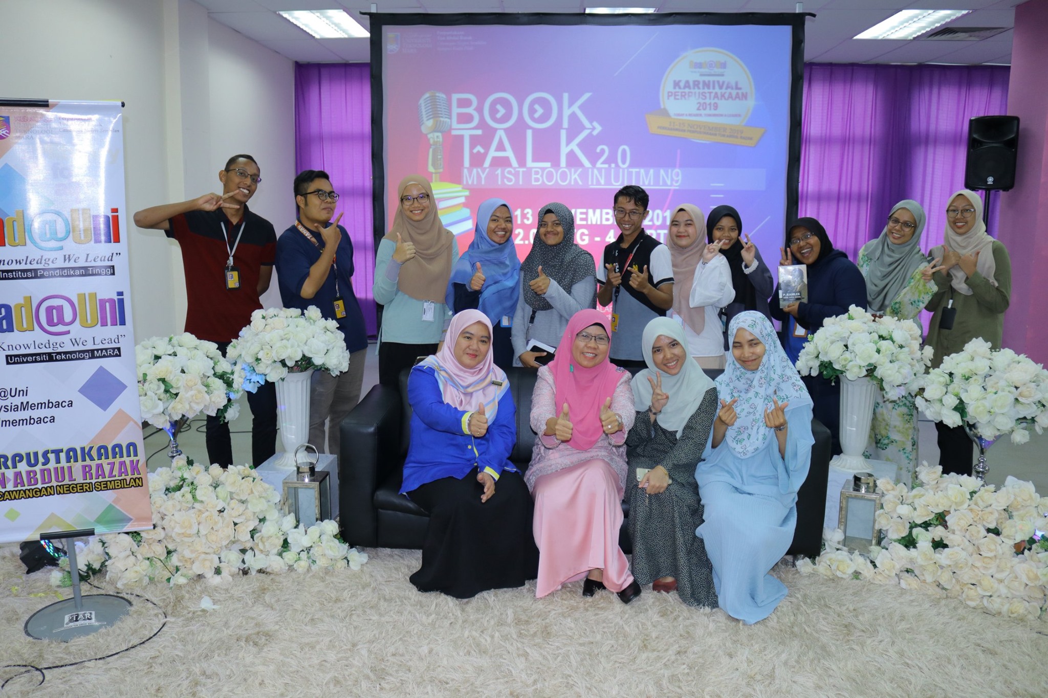 Pertandingan Book Talk 2.0: My 1st Book In UiTM Negeri Sembilan