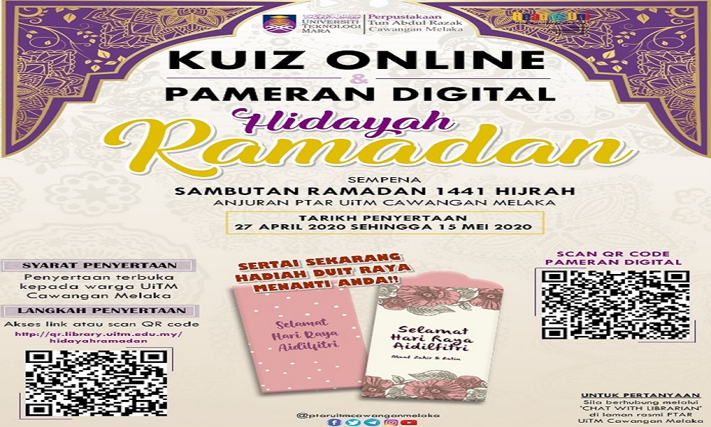 Kuiz Online dan Pameran Digital Hidayah Ramadan