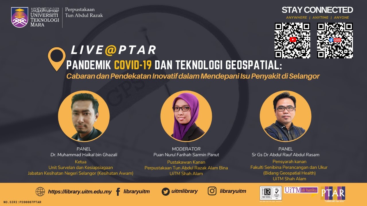 Pandemik Covid-19 dan Teknologi Geospatial: Pendekatan Inovatif dalam menengani isu kesihatan dan penyakit Di Malaysia