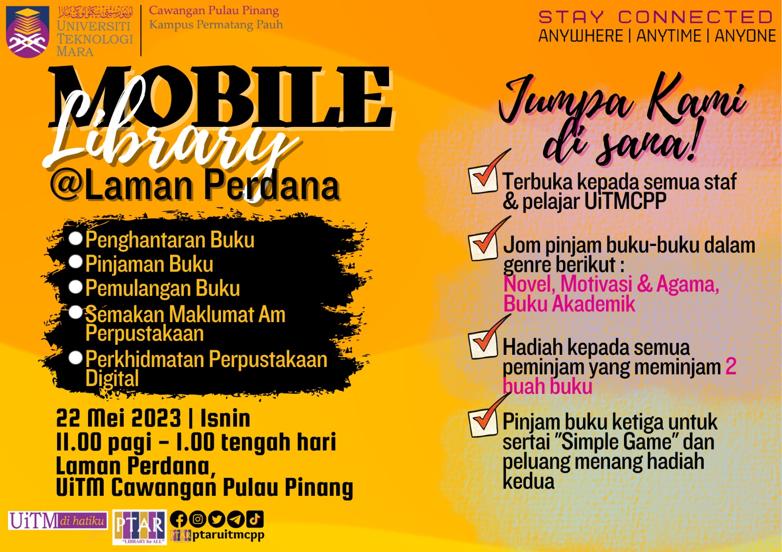 Program Mobile Library@Laman Perdana