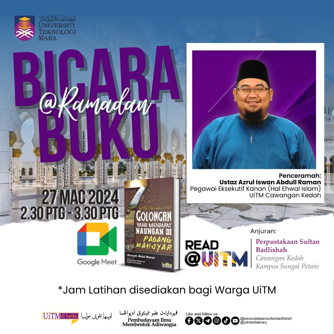 Bicara Buku@Ramadan 2024