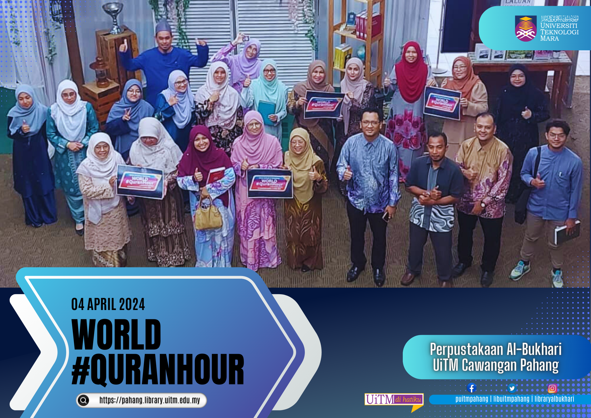 PROGRAM WORLD #QURANHOUR