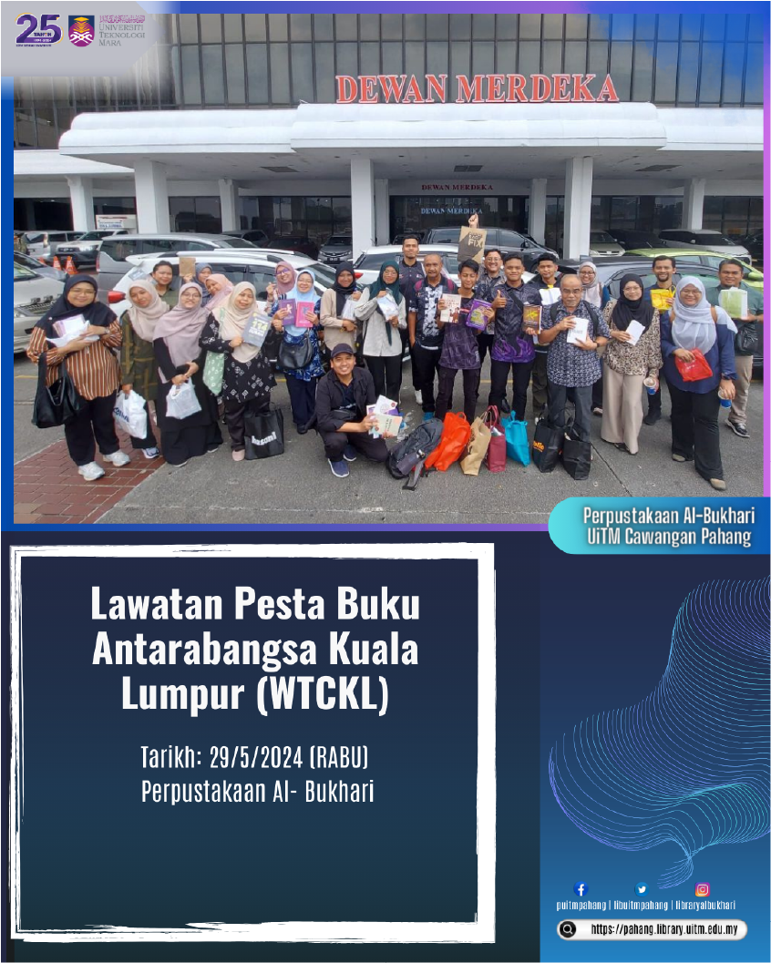 LAWATAN KE PESTA BUKU ANTARABANGSA KUALA LUMPUR 2024 (PBAKL)