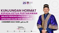 PTAR sebagai PTJ pertama Kunjungan Hormat Majlis Perwakilan Pelajar (MPP) 2024/2025