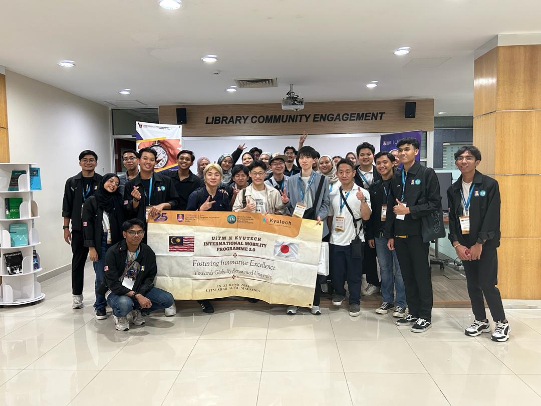Lawatan Pelajar : Persatuan Institution of Engineers Malaysia (IEM) dan Kyushu Institute of Technology (Kyutech), Jepun