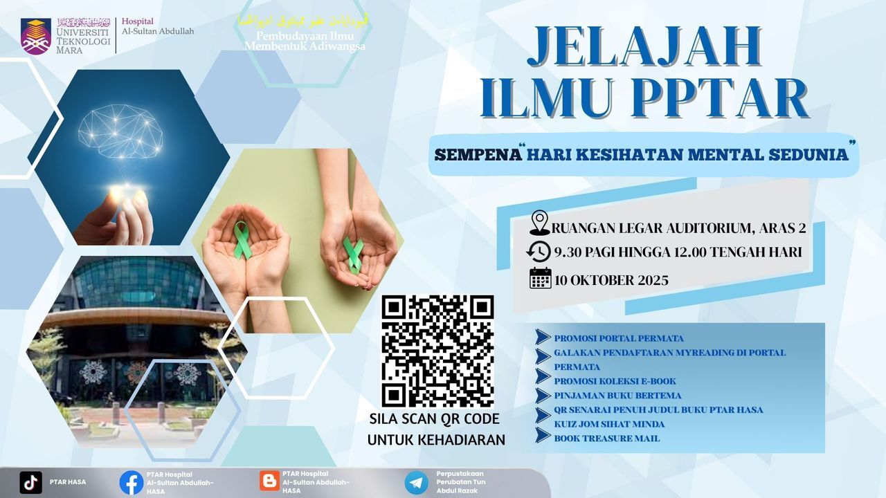 Jelajah Ilmu Sempena Hari Kesihatan Mental Sedunia