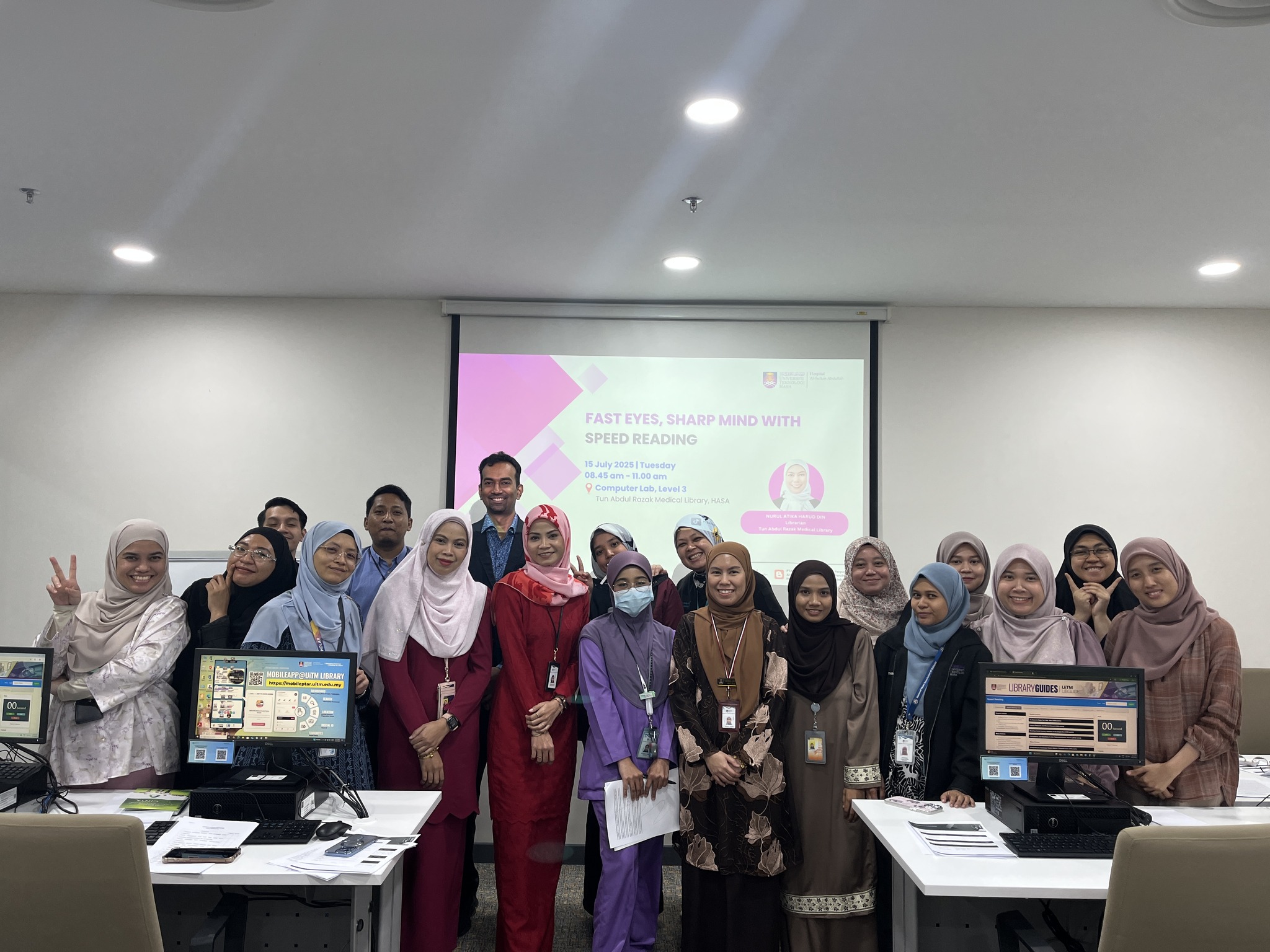 Program Speed Reading Bersama Staf HASA - 15 Julai 2025
