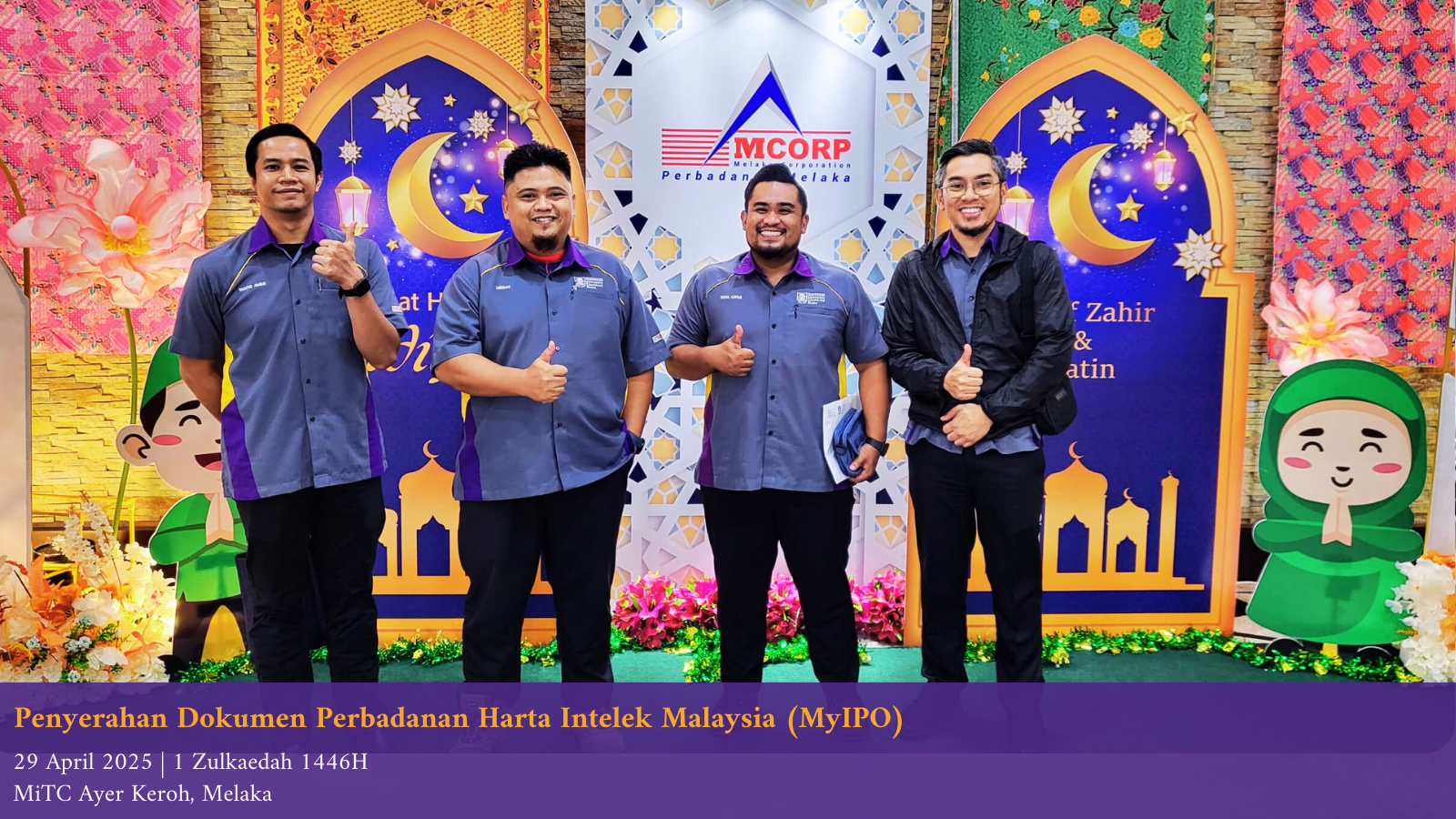 Inovasi Diperkasa, Hak Cipta Dilindungi : PTDI Serah Permohonan Rasmi ke MyIPO