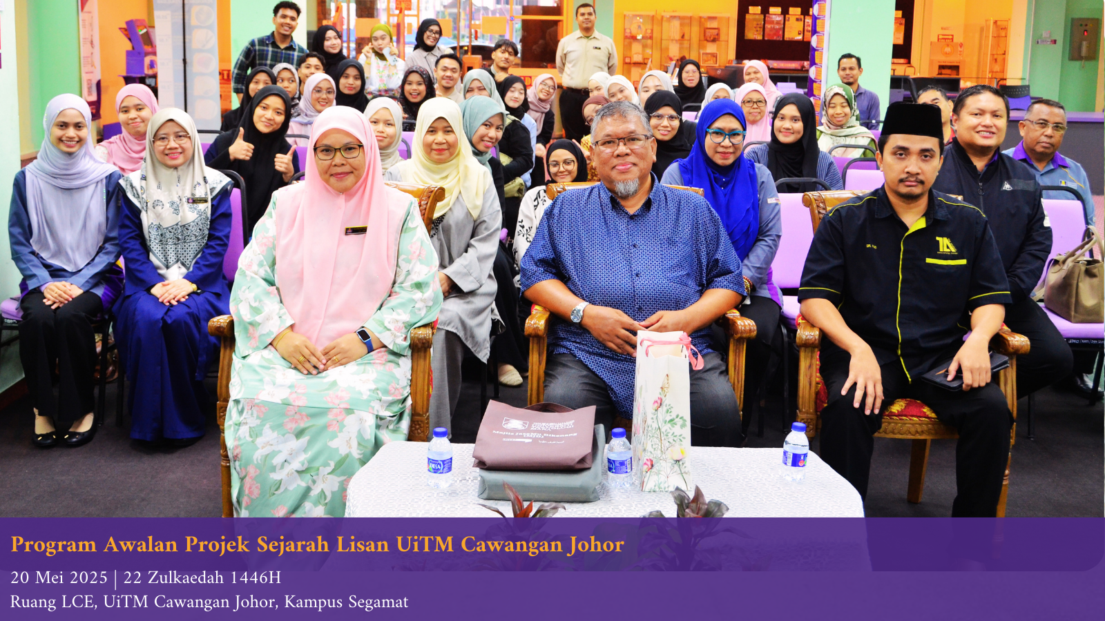 UiTM Johor Mulakan Langkah Awal Projek Sejarah Lisan Bersama Pesara Kampus