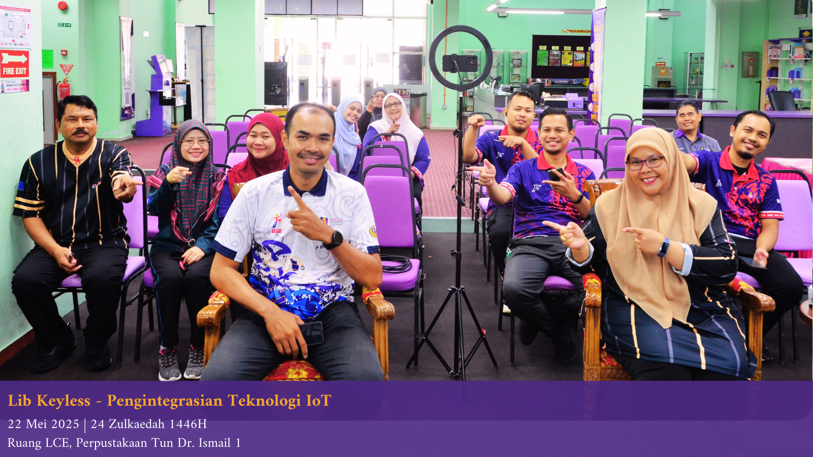 Lib Keyless: Langkah Ke Arah Pengurusan Akses Pintar di PTDI
