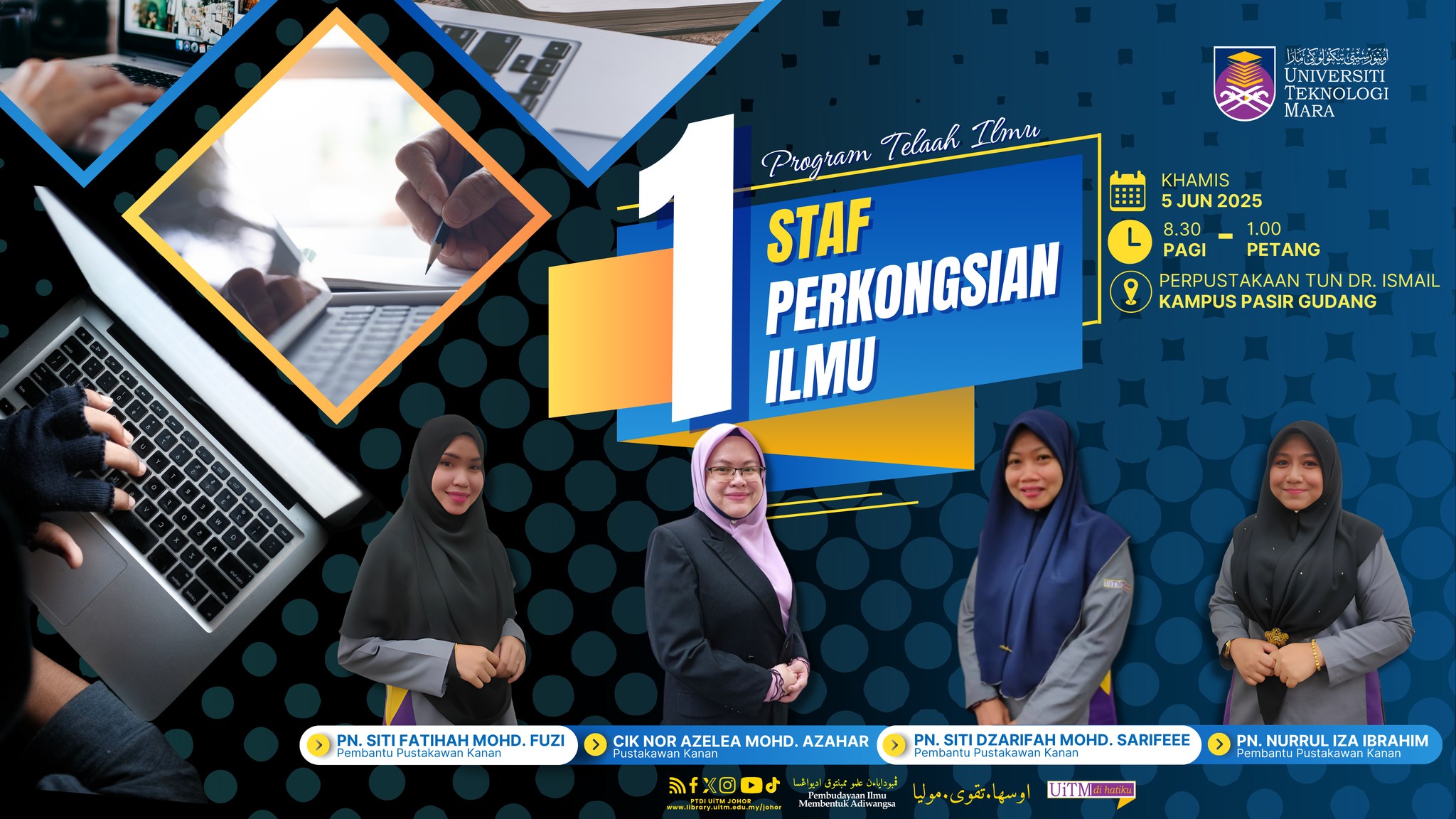 Program Telaah Ilmu : 1 Staf 1 Perkongsian Ilmu Hari Kedua