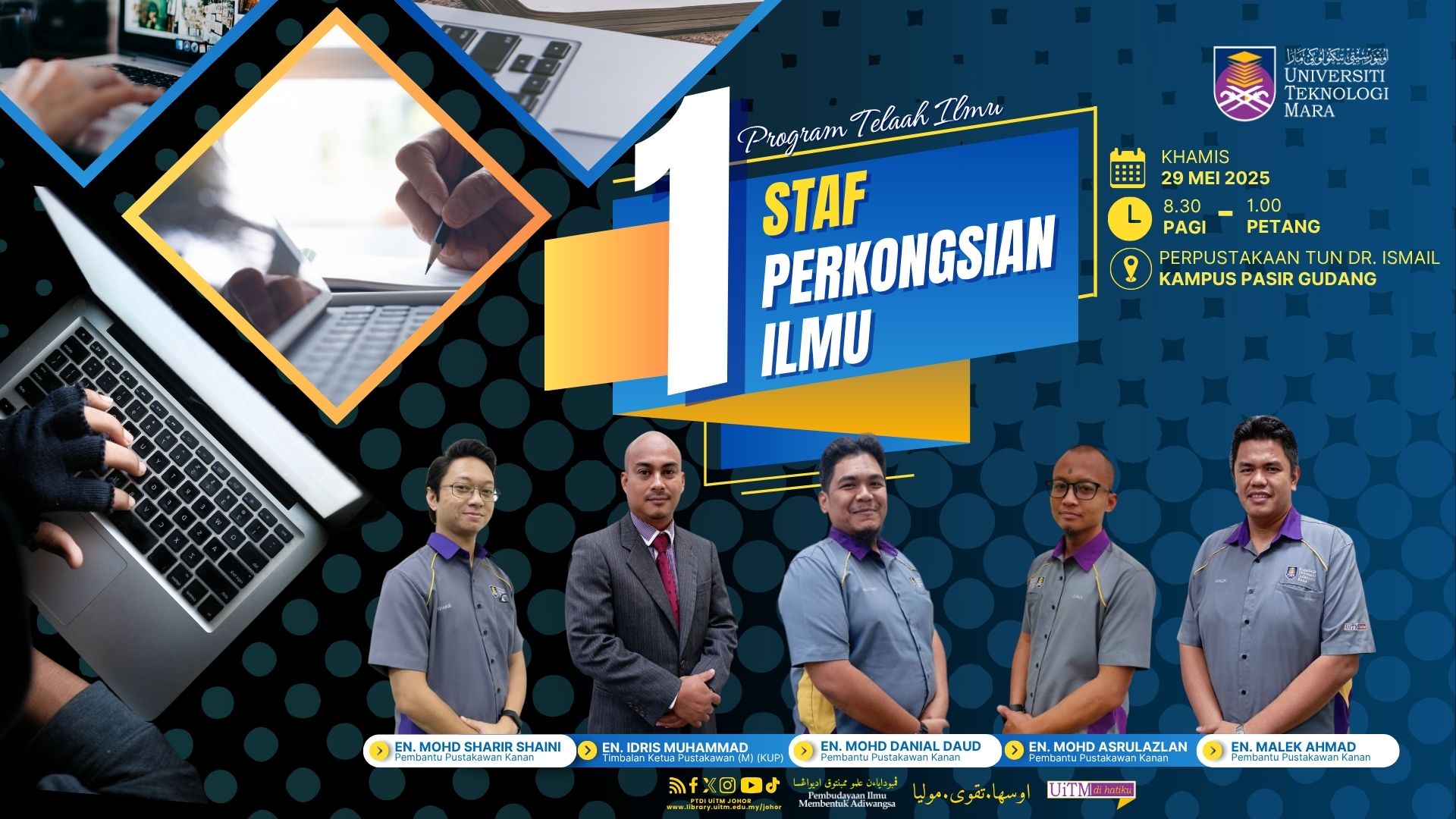 Program Telaah Ilmu : 1 Staf 1 Perkongsian Ilmu Hari Pertama