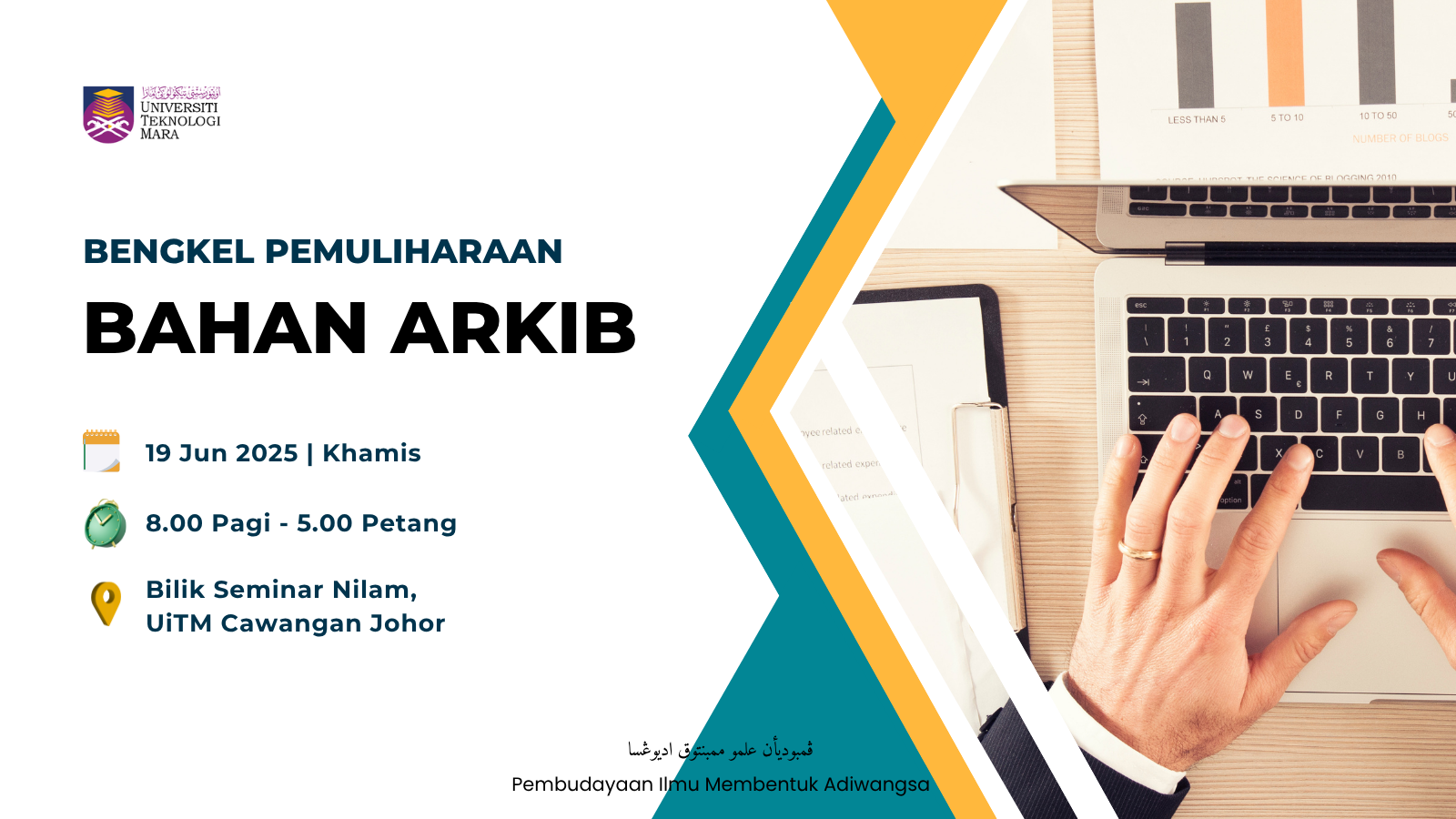 Melestarikan Warisan : Bengkel Teknik Pengawetan Bahan Arkib Tarik Minat Pelajar UiTM