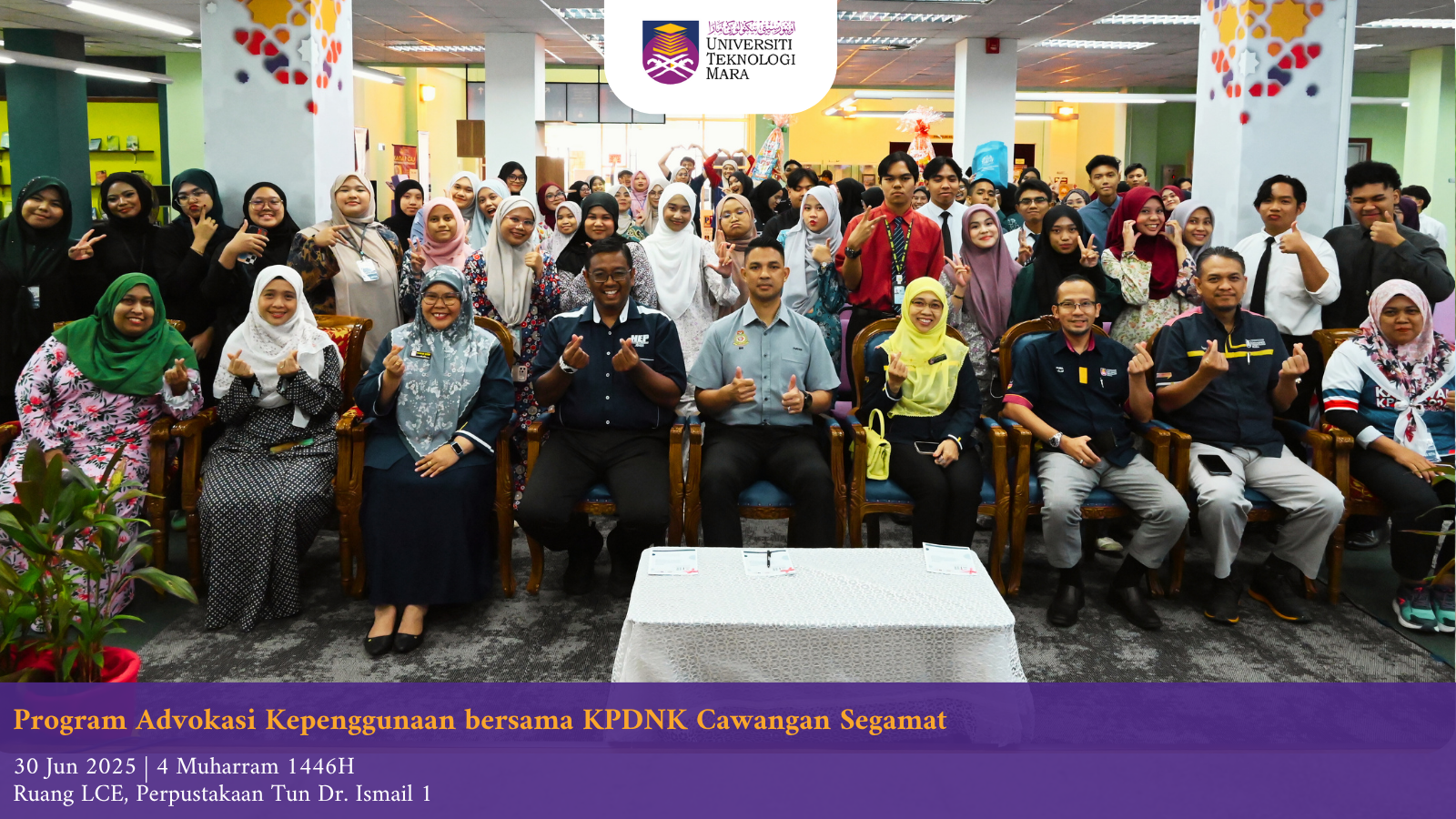 Advokasi Kepenggunaan & Explorace: Sinergi Hebat Kampus dan Komuniti