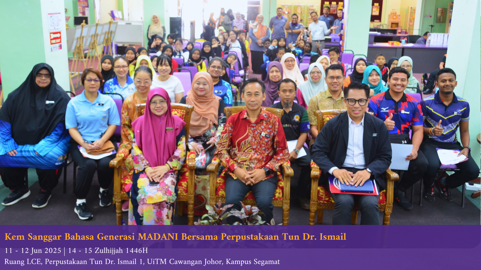 Pameran Bahasa Dirai, Jati Diri Dimartabat: Kem Sanggar Bahasa Generasi MADANI Serlahkan Potensi Pelajar Sekolah Rendah