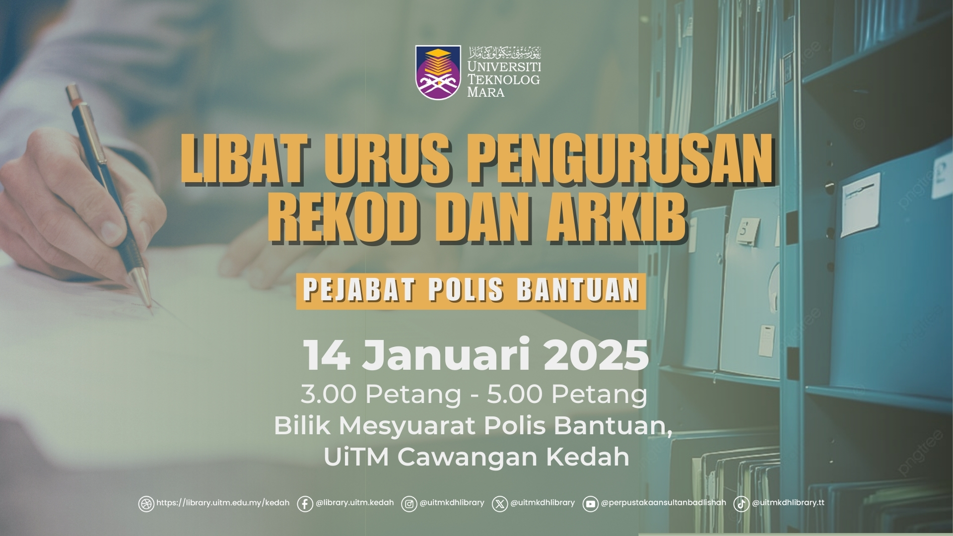 Sesi Libat Urus Unit Arkib - Pejabat Polis Bantuan