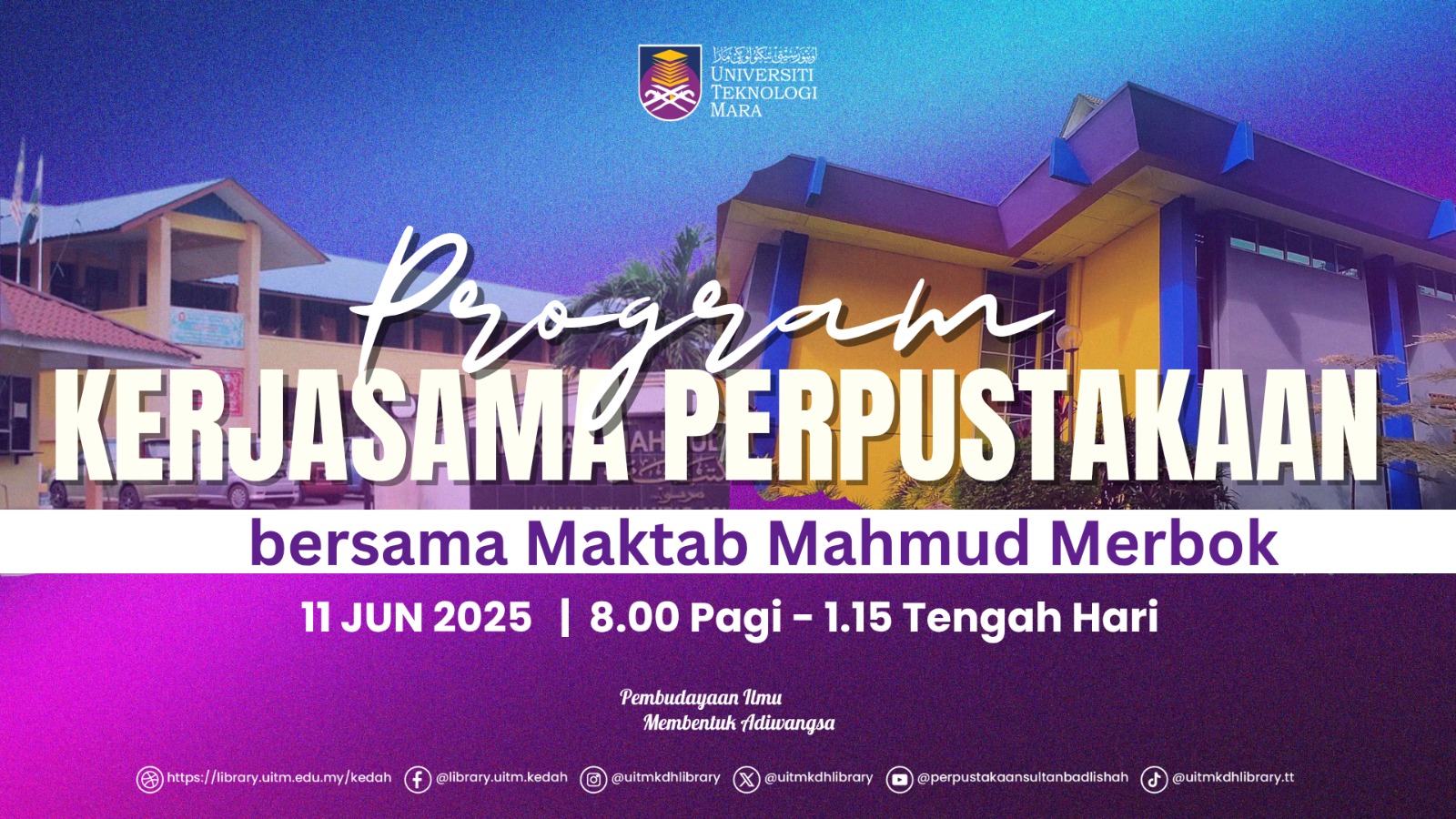 Program Kerjasama bersama Maktab Mahmud Merbok, Kedah