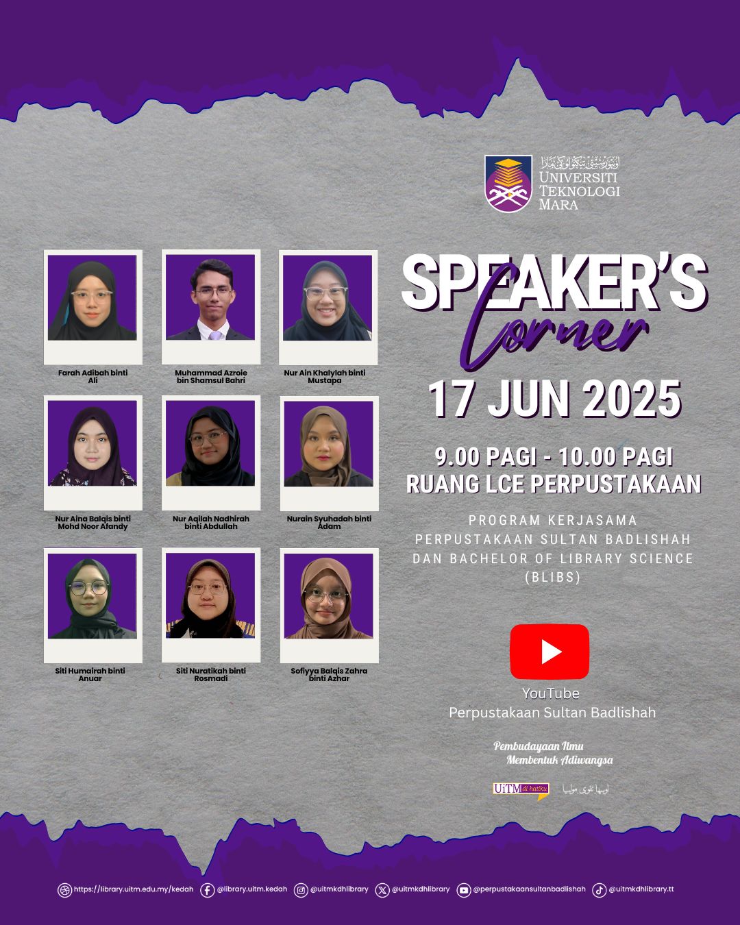 Program “Speaker’s Corner”@ PSB
