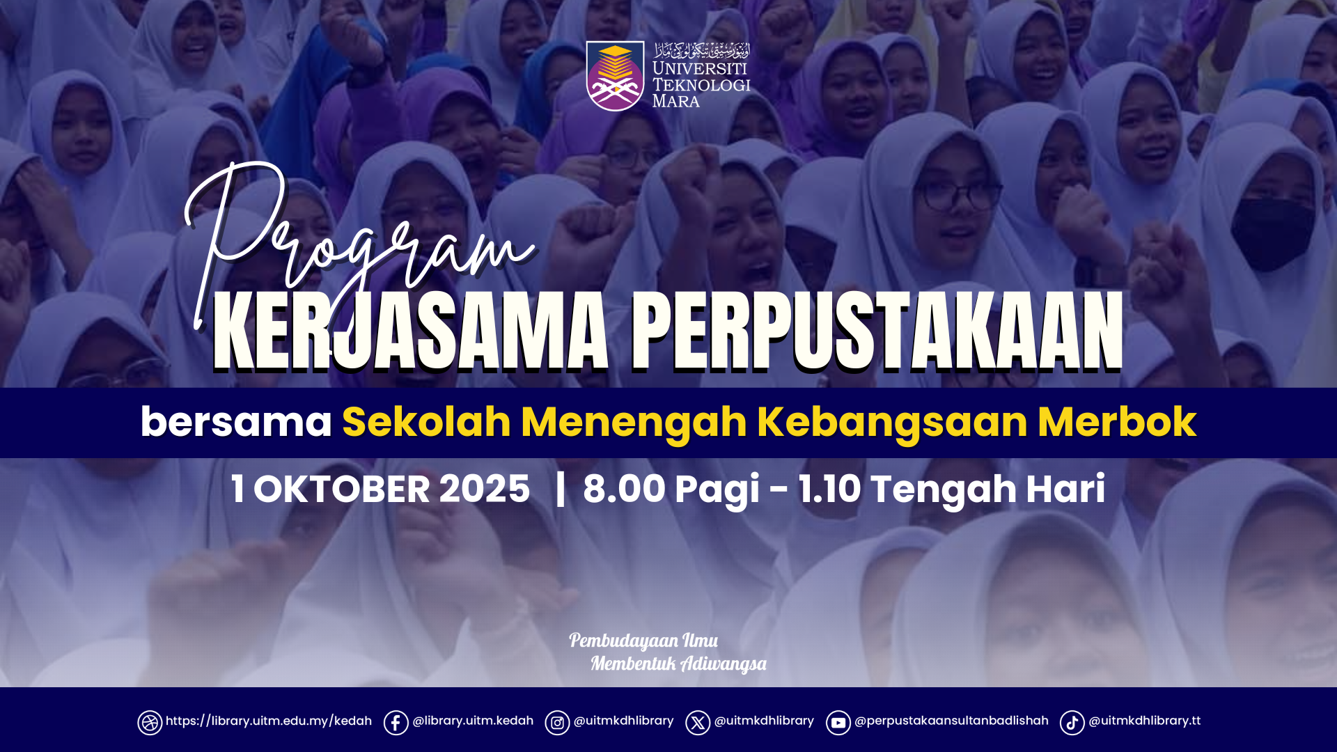 Program Kerjasama bersama Sekolah Menengah Kebangsaan (SMK) Merbok