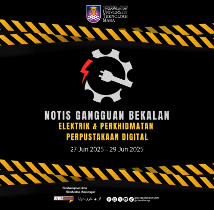 Notis Penting: Penutupan Sementara & Gangguan Perkhidmatan Digital