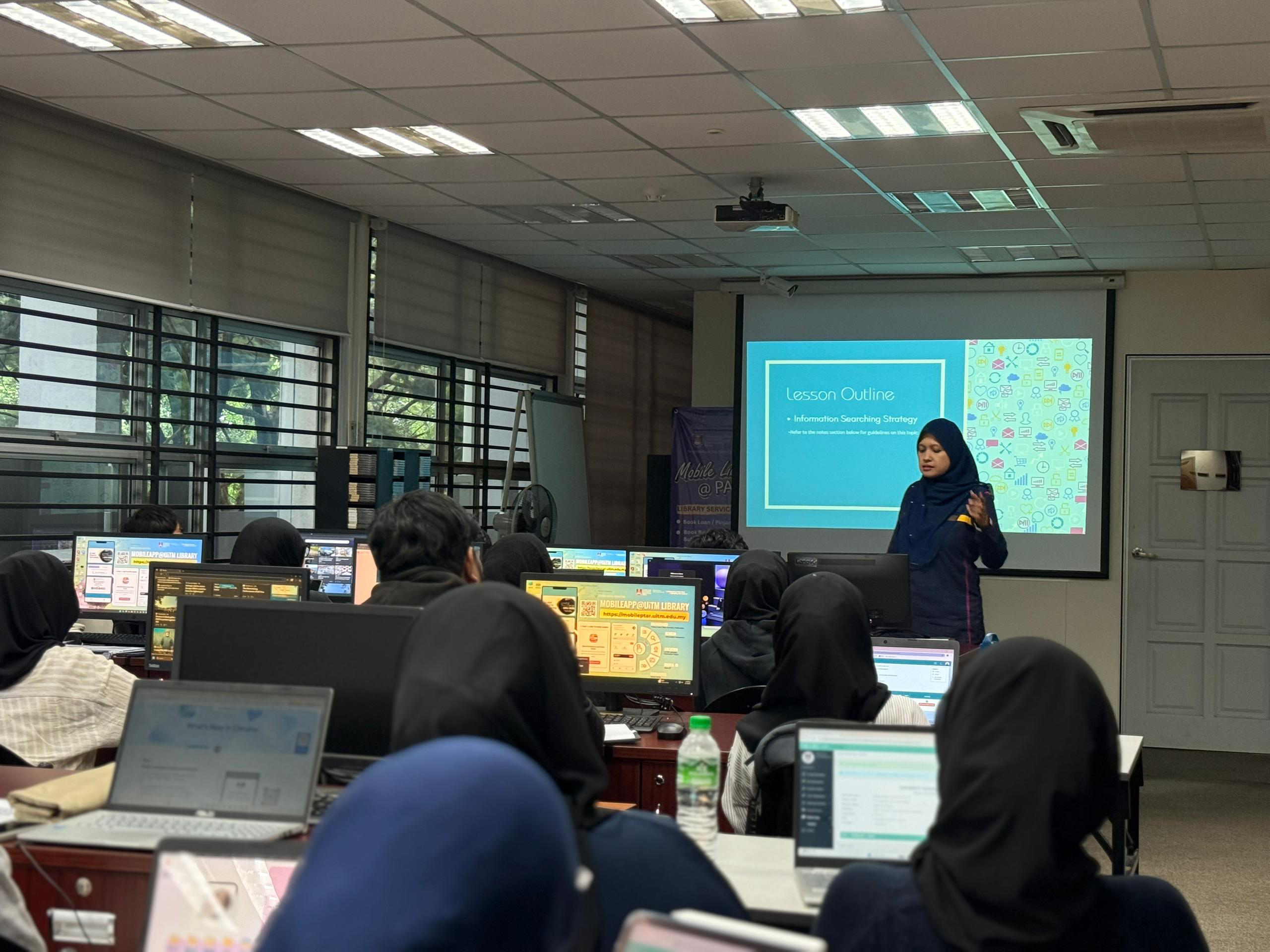 Kelas Literasi Maklumat @PTAR Alam Bina “Celik Digital, Subur Budaya Ilmu”  Perpustakaan Tun Abdul Razak (PTAR)