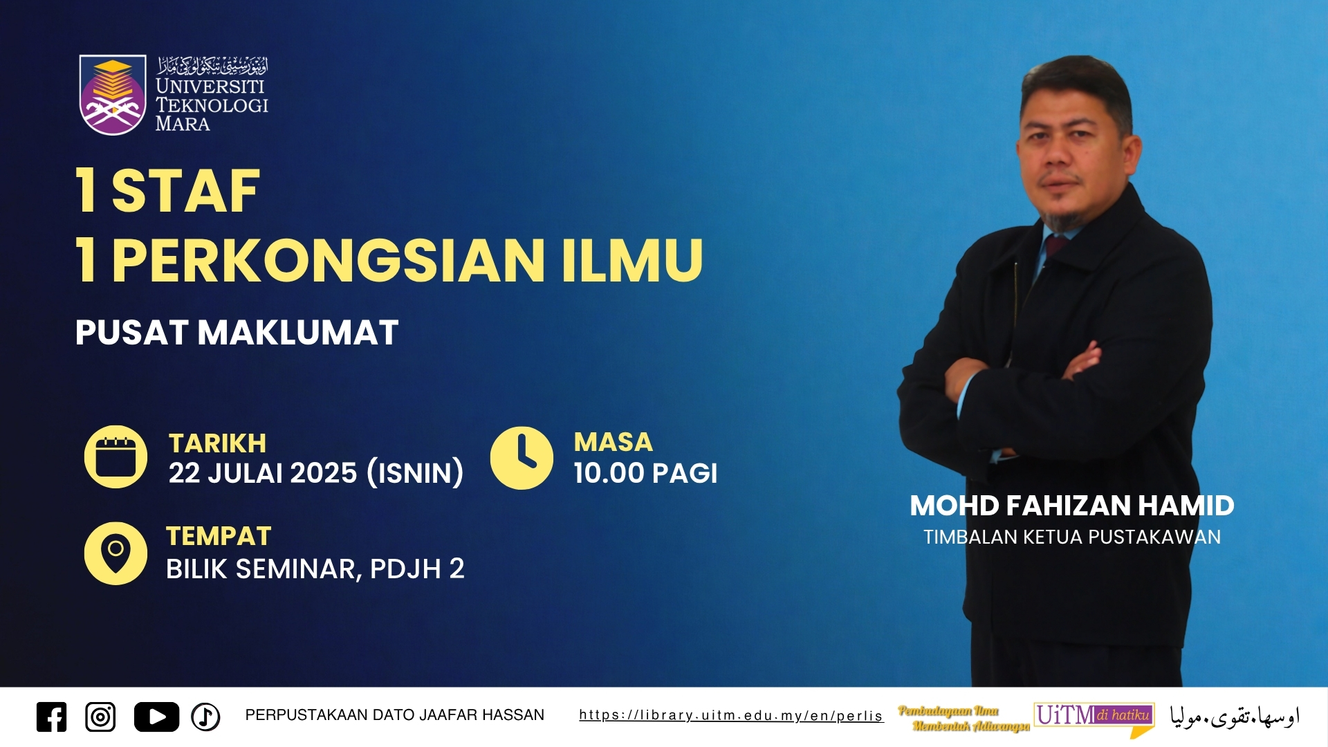 1 STAF 1 PERKONGSIAN ILMU: "PUSAT MAKLUMAT"
