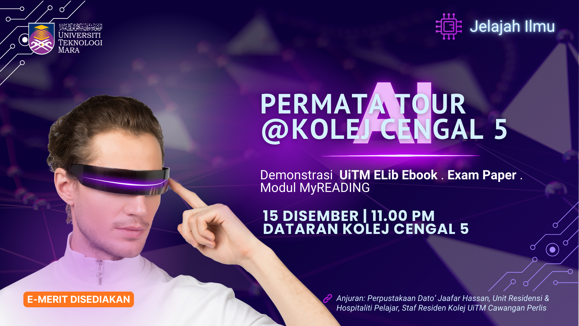 Jelajah Ilmu: Permata AI Tour @ Kolej Cengal 5 Perkenal Akses Pintar Perpustakaan Digital