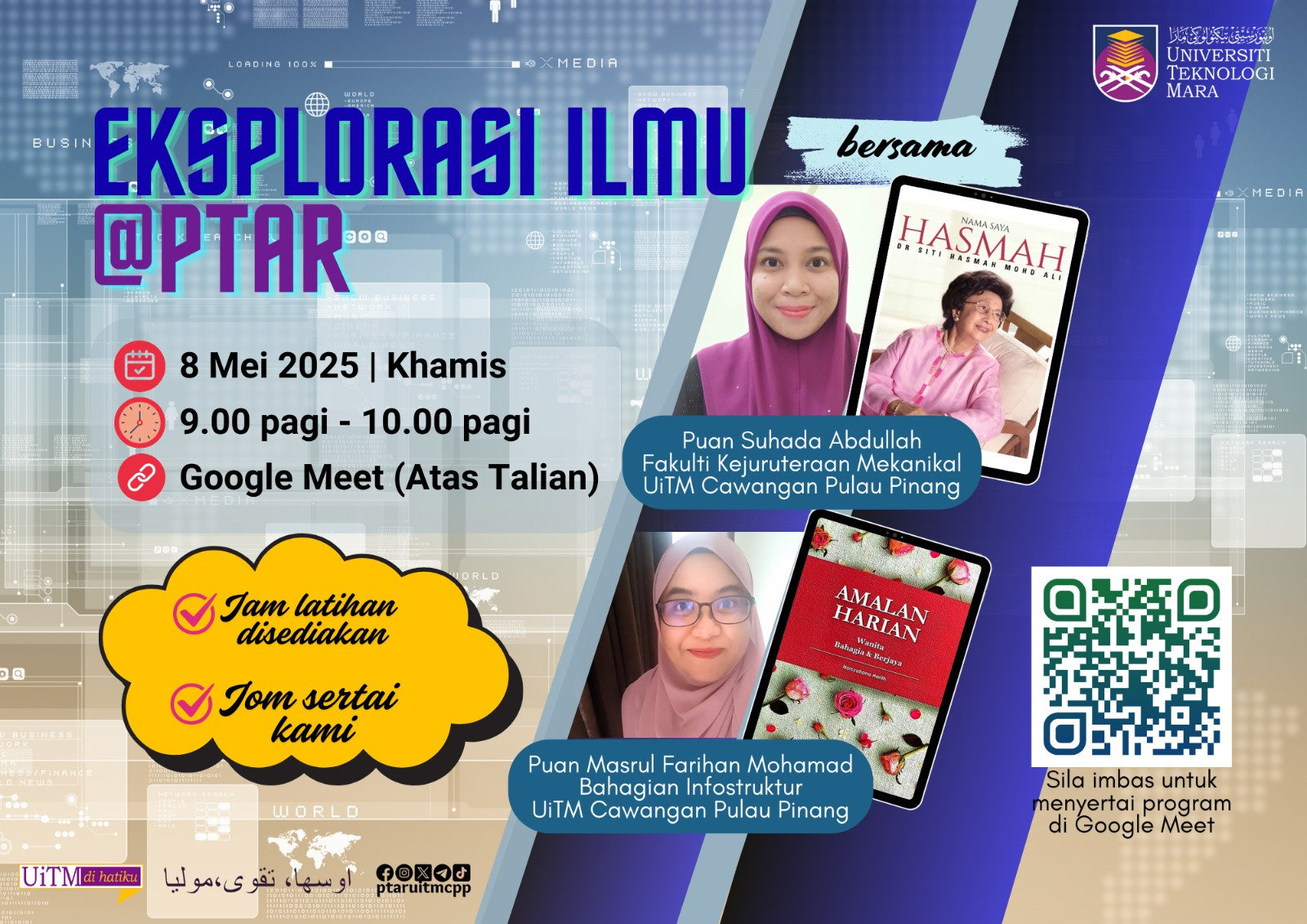 Eksplorasi ilmu@Ptar