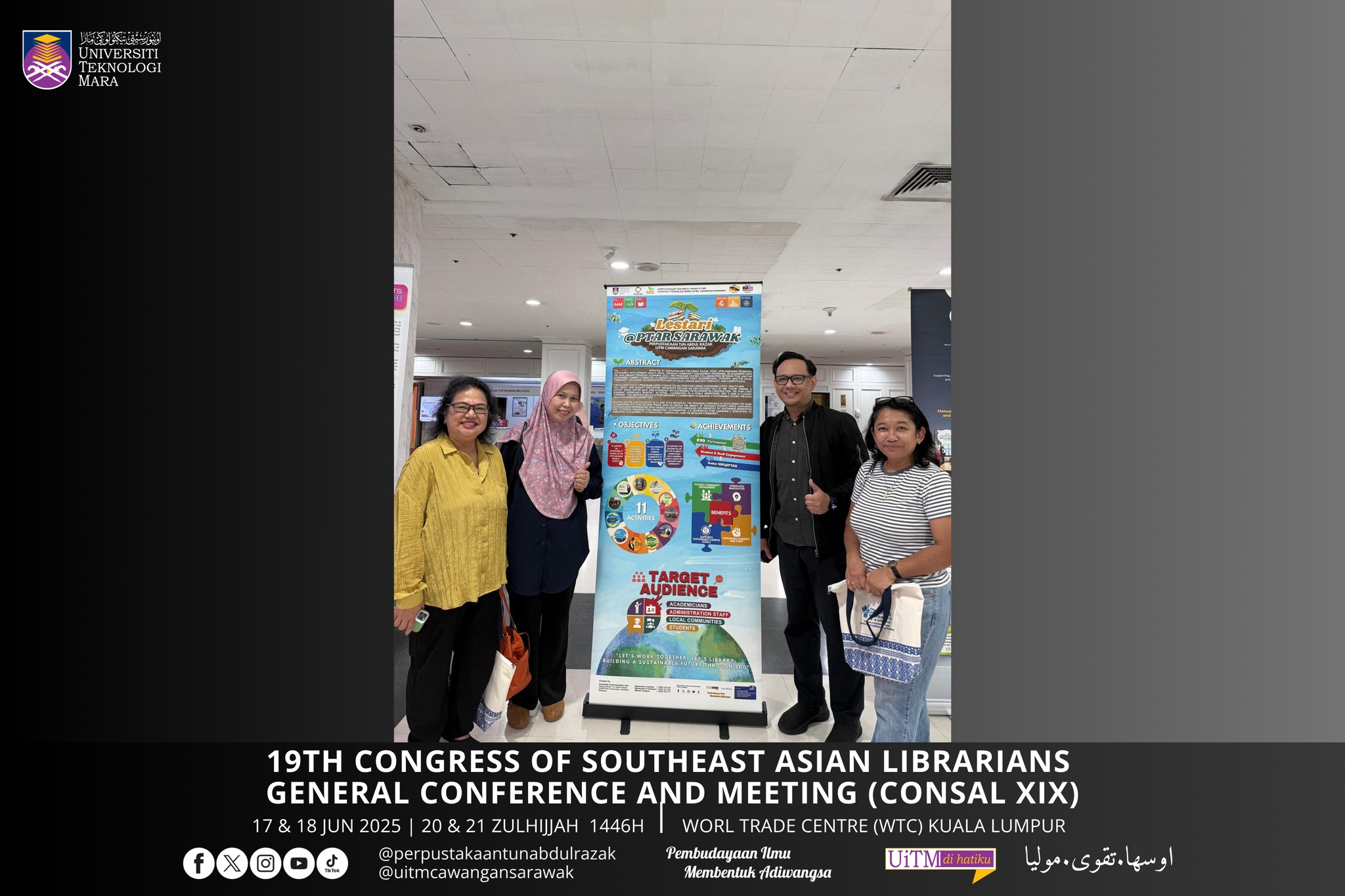 Congress Of Southeast Asian Librarians General Conference And Meeting (Consal XIX)