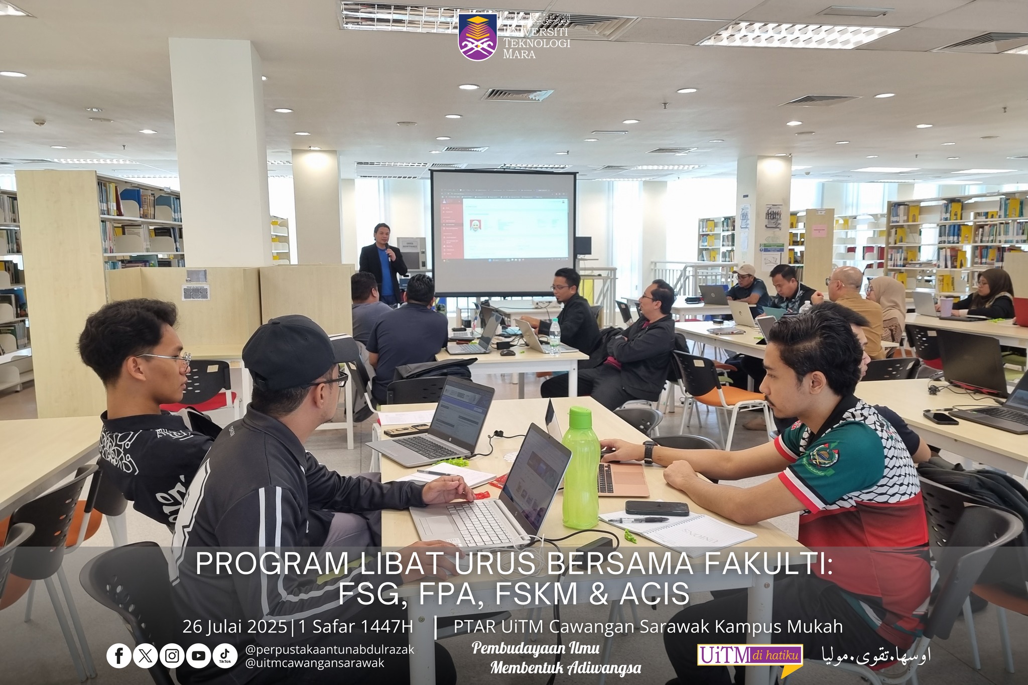 Program Libat Urus Bersama Fakulti: FSG, FPA, FSKM & ACIS