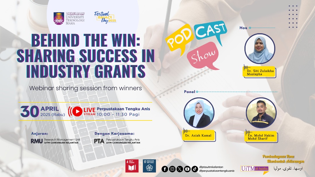 BEHIND THE WIN: SHARING SUCCESS IN INDUSTRY GRANTS