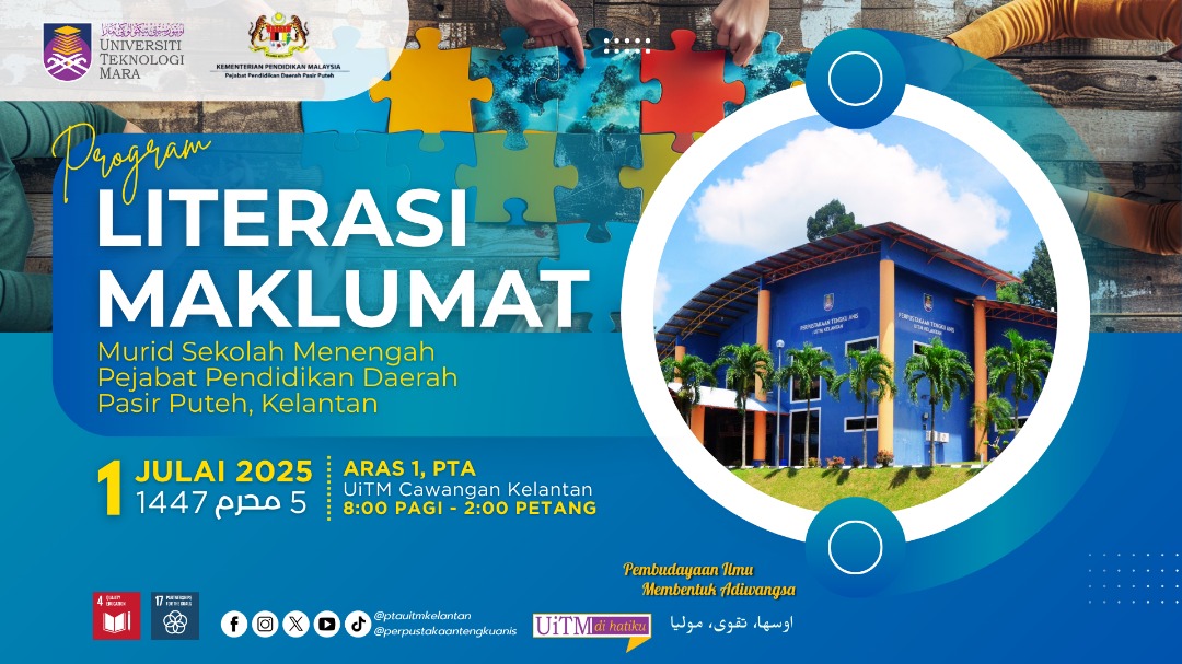 Program Literasi Maklumat Untuk Murid Sekolah Menengah Daerah Pasir Puteh