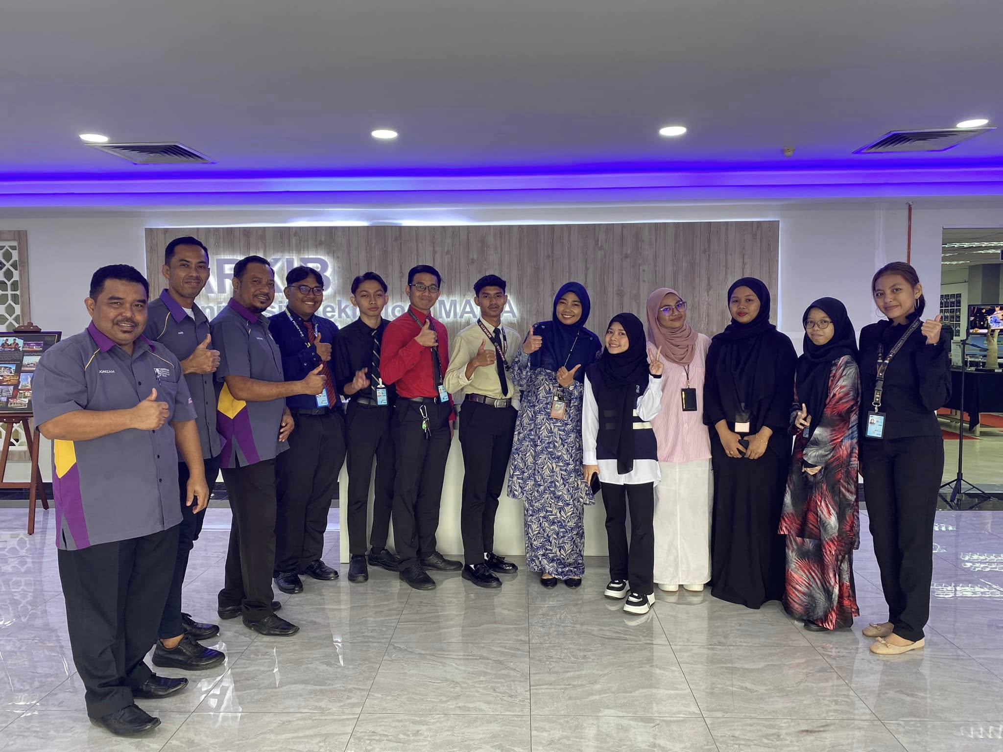 Lawatan Sambil Belajar Pelajar Semester 1, Sarjana Muda Sains Maklumat (Kepujian) Pengurusan Perpustakaan, UiTM Cawangan Negeri Sembilan, Kampus Rembau Ke Unit Arkib, PTAR UiTM Cawangan Melaka
