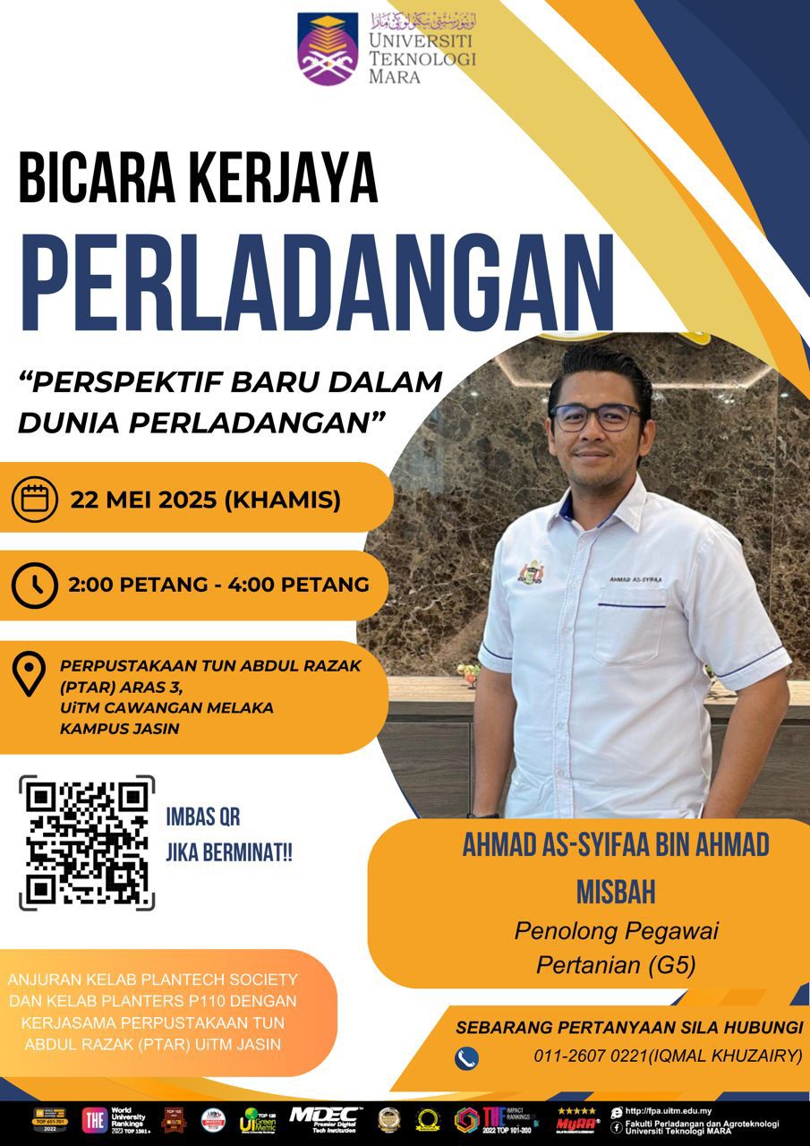  Bicara Kerjaya Perladangan "Perspektif Baru dalam Dunia Perladangan"