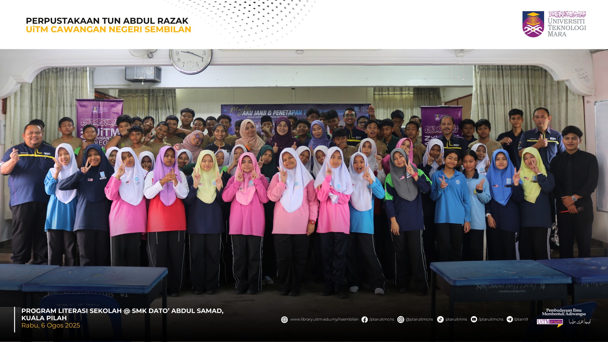 Program Literasi Sekolah @ SMK Dato’ Abdul Samad, Kuala Pilah 