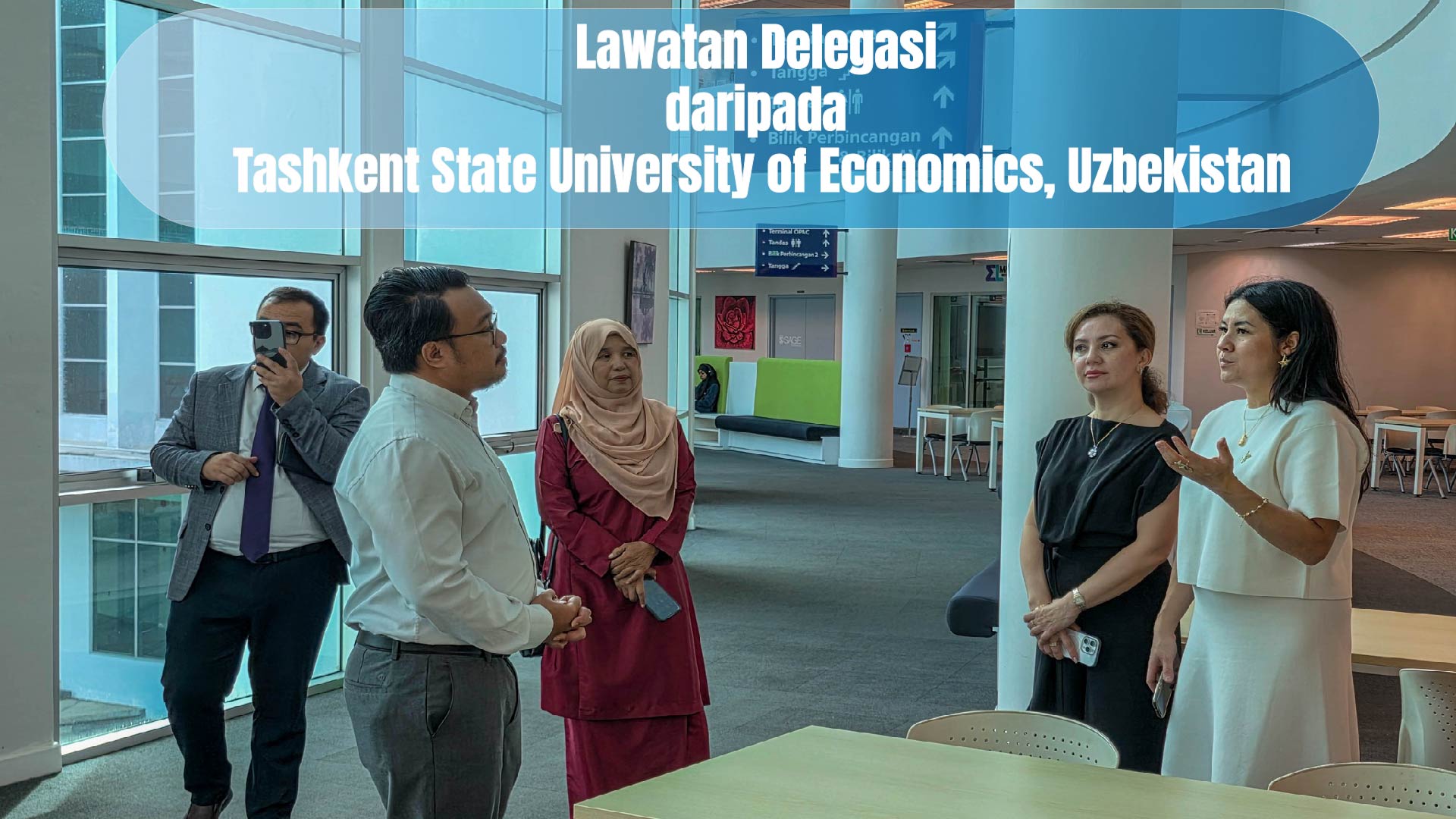 Lawatan Delegasi daripada Tashkent State University of Economics, Uzbekistan