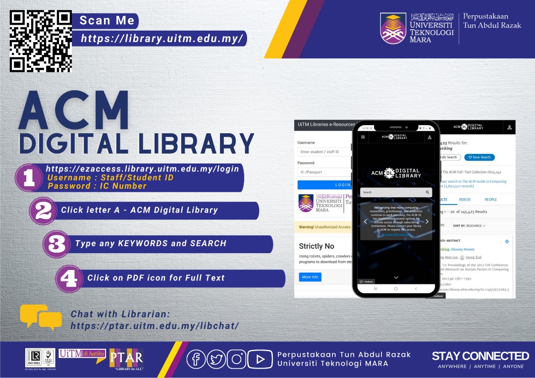 Discover Our eResources : ACM Digital Library