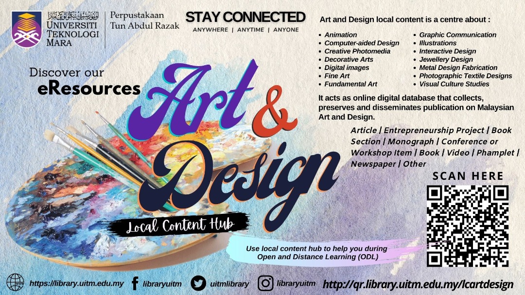 Discover our eResources Art and Design Local Content