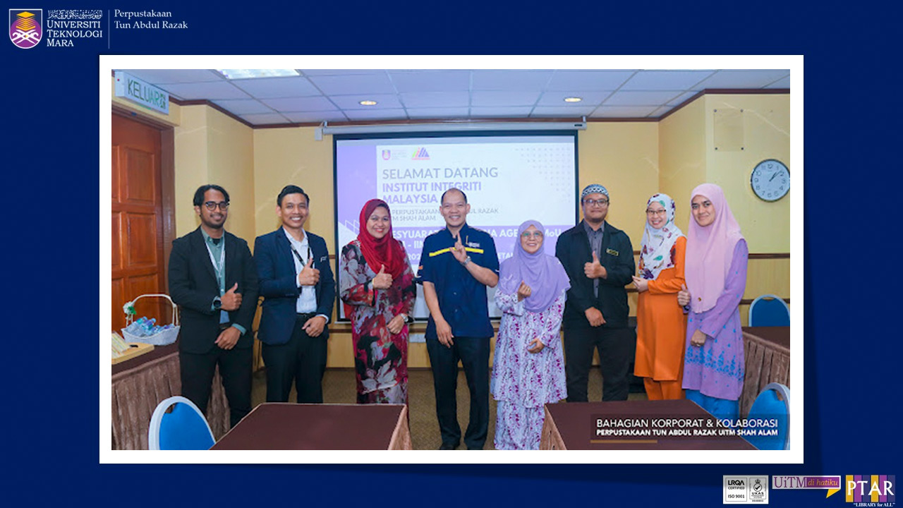 Perbincangan Agenda Pelaksanaan Bidang Kerjasama MoU Antara UiTM – Institut Integriti Malaysia