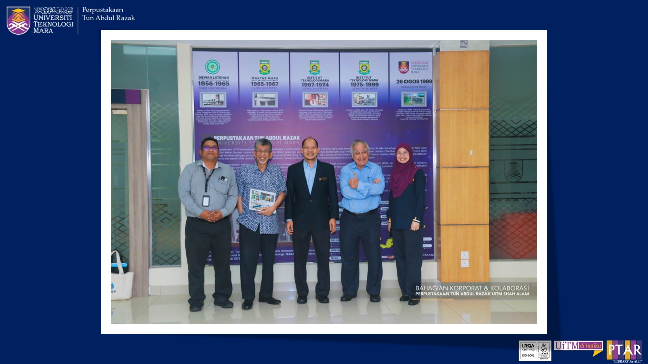 Kunjungan Dato' Dr. Ghazali dan Datuk Ar. Hj. Hajeedar