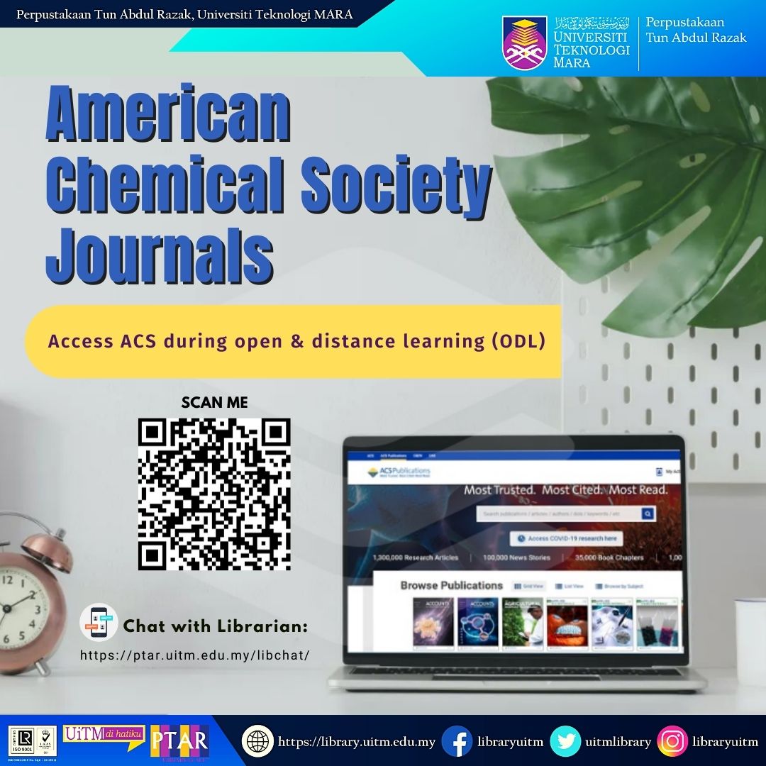 Discover our eResources  American Chemical Society Journals (ACS)