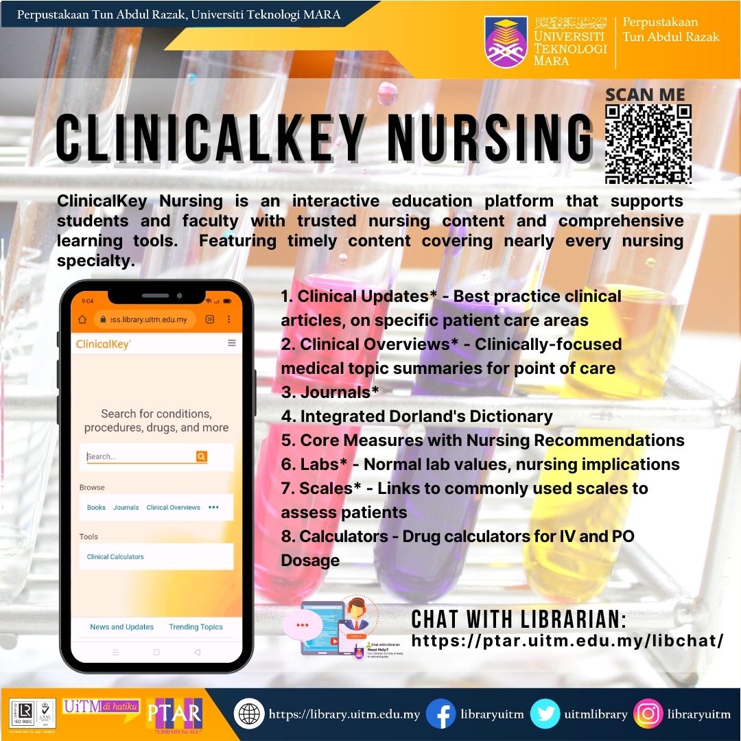 PTAR has a renewed ClinicalKey for Nursing database