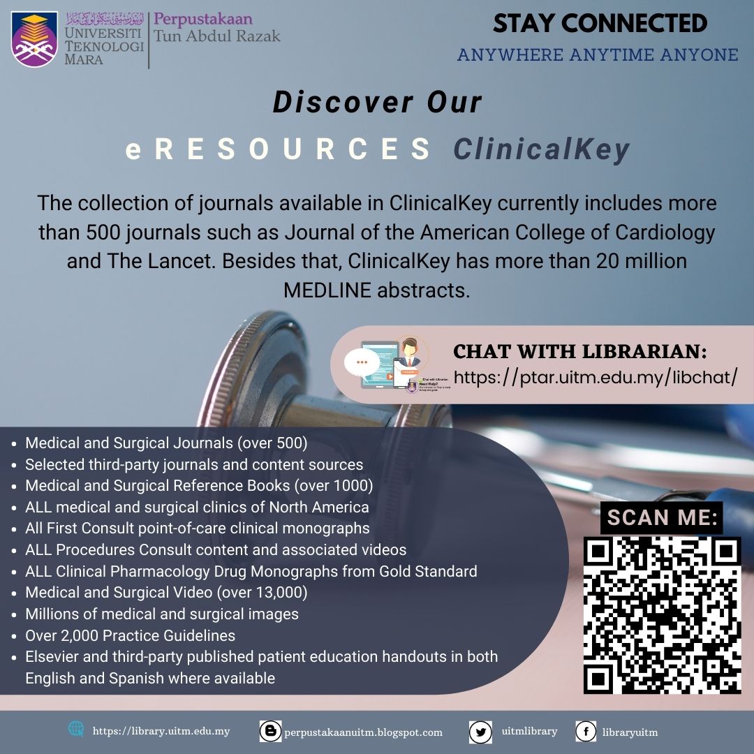 Discover our eResources ClinicalKey