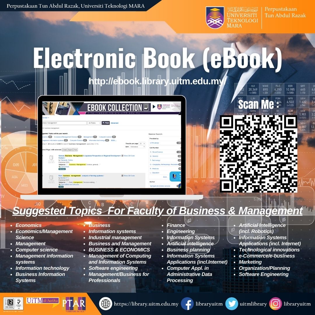 Discover our eResources on Faculty of Business and Management eBook