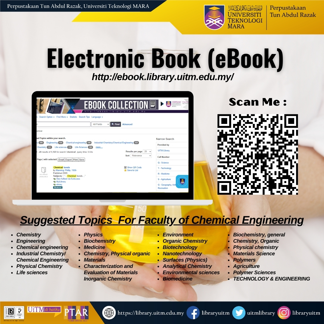 Discover our eResources Faculty of Chemical Engineering eBook