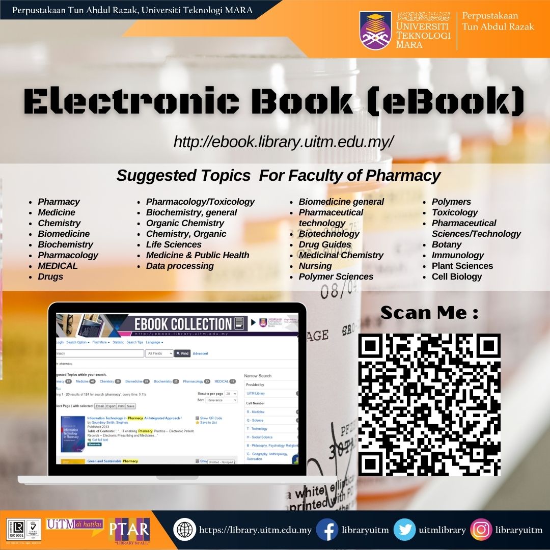 Discover our eResources on Faculty of Pharmacy eBook
