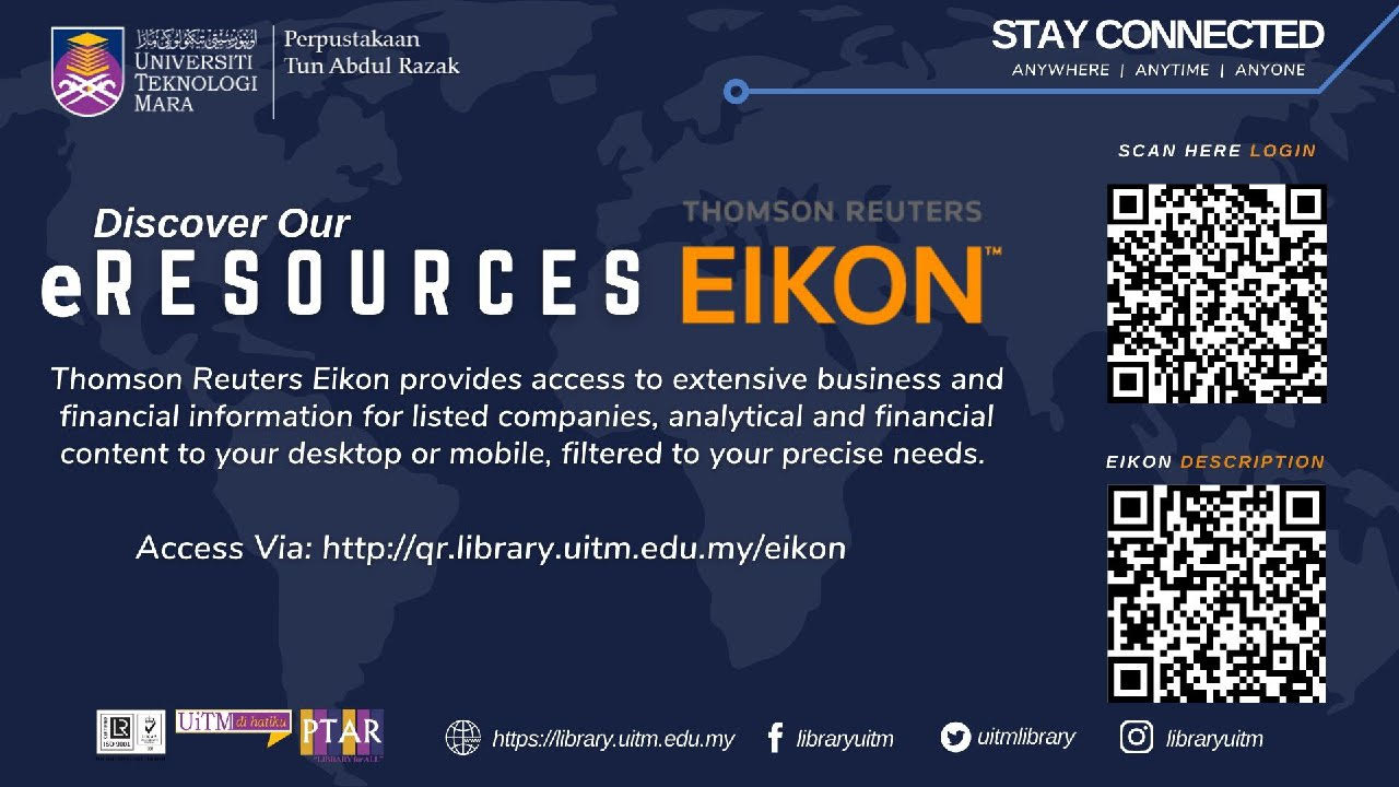 STAY CONNECTED: Explore eResources EIKON