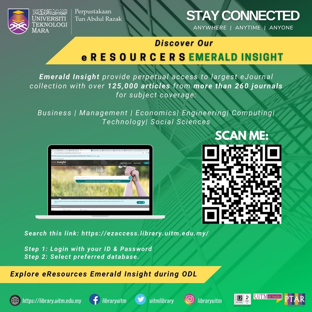 Discover Our eResources : Emerald Insight